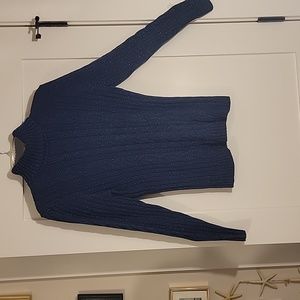 Navy Sparkly sweater Sz Lg